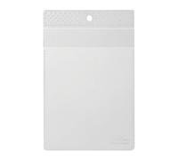 Durable Lanyard Pouches ID Badge Pocket Vertical 10 Pack A6 Clear