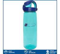 Durable Leakproof Recycled Tritan On The Fly Drinking Water Bottle Blue 24 Oz