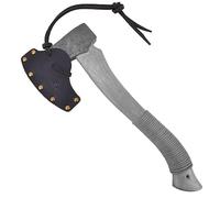 Durable Leather Axe Holster Hatchet Head Cover Axe Sheath Blade Protector Camping Tool (Blade D: 4 3/8" ~ 4 7/8", Black)