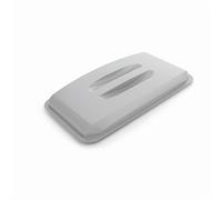 Durable Durabin Eco 60L Rectangular Bin Lid, Strong Food & Freezer Safe, Grey