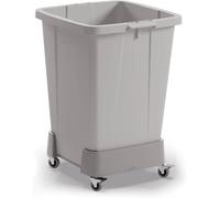 Durable 90L Linkable Bin Trolley - Robust Modular Waste Trolley