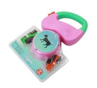 Durable Long Dog Double Leashes Walk The Dog Adjustable Pet Leash Nylon Retractable Big Dog Traction rope(Pink)
