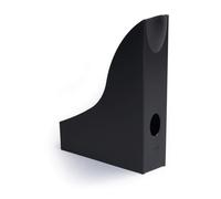 Durable Vivid Magazine Rack Plastic with Thumb Hole A4 Black Ref 1701711060