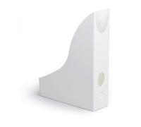 Durable Magazine Rack BASIC White