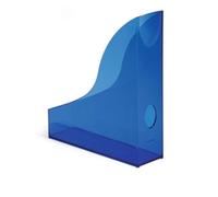 Durable Magazine Rack Document Desk Organiser 6 Pack A4 Clear Blue
