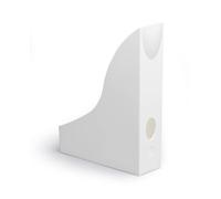 Durable Magazine Rack Document Holder Desk File Organiser | 6 Pack | A4 White