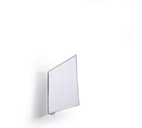 Durable Magnetic Aisle Sign 149 x 149mm - Made from Strong PET Hard Plastic -Optimal for Clear Warehouse Signage - Pack of 10 Transparent Aisle Signs