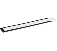 Durable Magnetic C-Profile 200 x 30mm, Pack of 50, Anthracite Grey | Label Strips Included, for Steel Shelves, Metal Cabinets & Drawers, Easy Installation, Secure Hold, Includes 2 A5 Sheets
