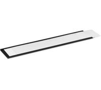 Durable Magnetic C-Profile 200 x 40mm, Pack of 50, Anthracite Grey | Label Strips Included, for Steel Shelves, Metal Cabinets & Drawers, Easy Installation, Secure Hold, Includes 2 A5 Sheets
