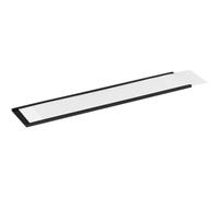 Durable Magnetic C-Profile Ticket Holders 200 x 40mm - Pack of 50 - Strong Magnetic Attachment - For Labelling Shelves and Warehouse Racking
