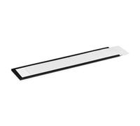 Durable Magnetic C-Profile Ticket Holders 50 Pack 200 x 40mm Black
