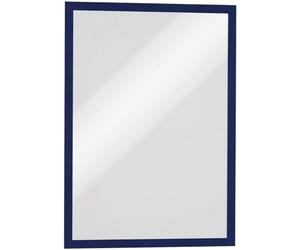 Durable Magnetic Frame Duraframe A3, Pack of 6, Dark Blue, Self-Adhesive | Document Holder for Professional Internal Signage, Self-Adhesive Attachment, Swap Posters in Seconds, Made in Poland