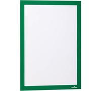 Durable Magnetic Frame Duraframe A4, Pack of 10, Green, Self-Adhesive