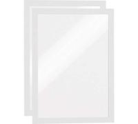DURAFRAME Self Adhesive Magnetic Signage Frame - 2 Pack - A4 White Durable White One Size