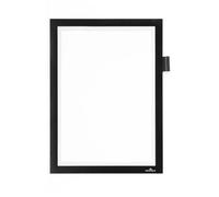 Durable Magnetic Frame Duraframe Note A4, Black, Self-Adhesive