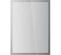 Durable DURAFRAME SUN Static-Cling Magnetic Frame | A3 Format in Silver | Pack of 2 Frames | UV and Heat Resistant | Ideal for Retail Shop Windows