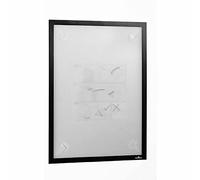 Durable DURAFRAME WALLPAPER Self-Adhesive Magnetic Frame A3 Black - Post Hangers for Sensitive Surfaces - Removable Self-Adhesive Attachment - Pack of 1