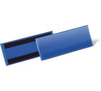 DURABLE Magnetic Document Pouch 210 x 74 mm - Blue - Pack of 50