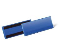 DURABLE Magnetic Document Pouch 210 x 74 mm - Blue - Pack of 50