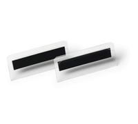 Durable Magnetic Ticket Label Holder Document Pocket - 10 Pack - 100 X 38mm