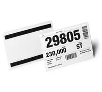 Durable Magnetic Ticket Label Holder Document Pocket | 10 Pack | A5