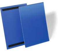 Durable Magnetic Document Sleeve A4 Portrait, Pack of 50 pieces, Dark Blue