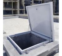 Durable Metal Roof Vent Security Door with Rainproof Seal for Easy Access and Protection, Ideal for Skylight Ventilation