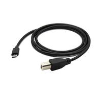 Durable micro USB USB B printer cable connects phones, tablets and more