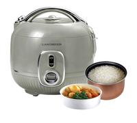 Durable Mini Rice Cooker, 0.8L Electric Rice Cooker 4-Cup (Uncooked)/8-Cup (Cooked) Rice Cooker Small With Steamer For 1-3 People,Non-Stick Rice Pot,One-Touch Operation,Automatic Keep Warm(Sage Green)