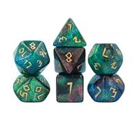 Durable Mixed Color Cube Set Polyhedral Cube Board Gamer D4 D8x1D Enhanced Game Party Entertainment Dice