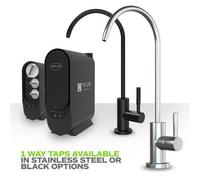 Durable & Modern Stainless Steel 1-Way Tap Purifier, Alkaline Antioxidant Water Filter