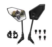 Durable Motorcycle Rear Mirrors 360° Rotatable For Spiegel Paar For Hon&da For Yam&aha For Kawa&saki Maverick Booster For Suzuki Motorcycle Rear View Mirrors