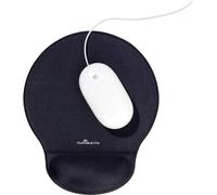 Durable Mouse Mat with Gel Wrist Support, 230 x 260 x 26mm, Grey