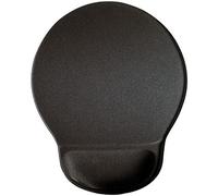 Durable Mouse Mat with Gel Wrist Support in Anthracite Grey, 230 x 260mm, Pack