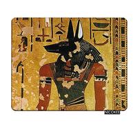 Durable Mouse Pad Egypt Gaming Mousepad Egypt Jackal Headed Anubis Mousepads Keyboard Pad 25x30cm for Work,Game,Laptop