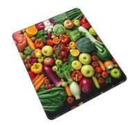 Durable Mouse Pad, Fresh Fruits and Vegetables Mousepads Multifunctional Desk Mats 25X30cm for Computer PC Laptop