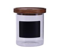 Durable Multipurpose Chalkboard 750ml Storage Jar, Stylish Jar With Lid For Counter, Airtight Storage Jars Premier Housewares Clear One Size