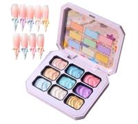 Durable Nail , Colourful Modelling Colours Set, 9-Piece Cosmetic