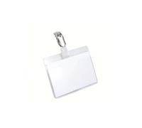 Durable Name Badge 60X90MM Clip PK25
