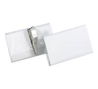 DURABLE Name Badge Crocodile Clip 15.5 x 5.5 x 21.5 cm Plastic Pack of 25