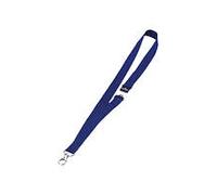 Durable Name Badge Lanyard 20mm Blue (Pack of 10) 8137/07