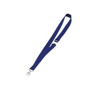 Durable Soft Neck Lanyards with Clip and Safety Release, 10 Pack, Blue - 813707D