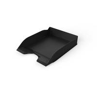 Durable Stackable Letter Tray - Document Paper File - A4+ White in Black | Size: Medium Durable Black M