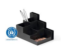 Durable Optimo Desk Stationery Organiser Tray Pen Pencil Tidy Storage, Grey