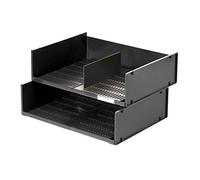Durable OPTIMO Recycled Plastic Stackable Letter Tray File | A3 & A4 Grey