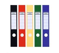 Durable ORDOFIX Adhesive Ring Binder Labels - 10 Pack - 60mm Assorted