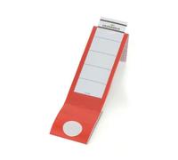 Durable Ordofix Lever Arch Spine Labels 60mm - Red (Pack of 10)