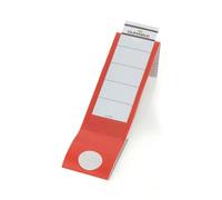 Durable Ordofix Spine Labels Self-adhesive PVC Red [Pack 10] - 8090/03