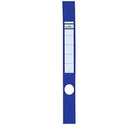 DURABLE ORDOFIX Self-Adhesive PVC Spine Labels (Blue) for Lever Arch File- Pack of 10 Spine Labels