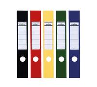 Durable ORDOFIX Self Adhesive Spine Label 60x390mm Assorted (Pack of 10) 8090/00